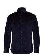 Bs Kongsberg Casual Slim Fit Shirt Navy Bruun & Stengade