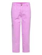 Women Pants Woven Regular Pink Esprit Casual