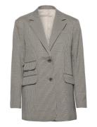 Madeline Poppytooth Blazer Patterned Double A By Wood Wood