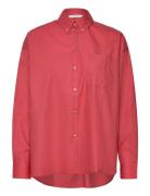 Bethany Lilly Wide Blouse Red IVY OAK