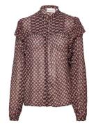 Bibi Long Sleeve Blouse Patterned Fabienne Chapot