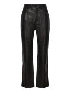 D1. Leather Jeans Black GANT