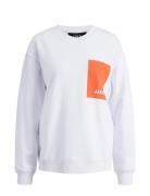 Jxavery Ls Relaxed Sweat White JJXX