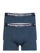 2-Pack Underwear - Gots/Vegan Blue Knowledge Cotton Apparel
