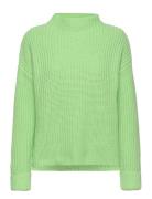 Slfselma Ls Knit Pullover Noos Green Selected Femme