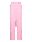 Diana Split Pants Pink A-View
