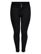 Caranna Life Hw Sk Ank Jeans Black Noos Black ONLY Carmakoma