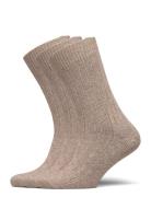 Supreme Sock 3-Pack Beige Amanda Christensen