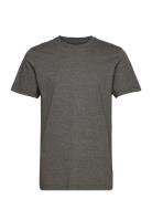 Slhnorman180 Mini Stripe Ss Tee W Grey Selected Homme