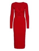 Lela Jenner Dress Red Bzr