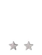 Ava Recycled Star Earrings Silver-Plated Silver Pilgrim