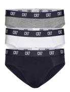 Cr7 Basic Brief Organic 3-Pak Grey CR7