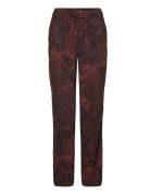 Slshirley Printed Pants Brown Soaked In Luxury