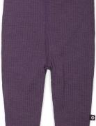 Legging, Soft Powder Drop Needle, Merino Wool Purple Smallstuff