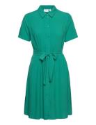 Vipaya S/S Shirt Dress - Noos Green Vila