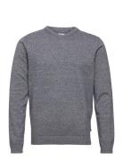 Jjebasic Knit V-Neck Noos Grey Jack & J S