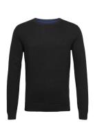 Basic Crew Neck Sweater Black Tom Tailor