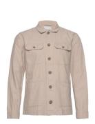 Cfjacobs 0080 Linen Shacket Beige Casual Friday