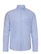 Bs Ferrol Casual Slim Fit Shirt Blue Bruun & Stengade
