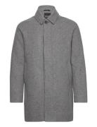 Flecked Wool Mac Grey Lyle & Scott