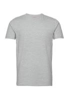 Mens Stretch Crew Neck Tee S/S Grey Lindbergh