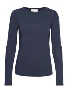 18 The Modal Blouse Navy My Essential Wardrobe
