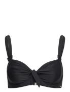 Capri Unique Bikini Wire Bra Black Abecita