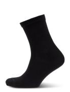 Wool Rib Socks Black Mp Denmark