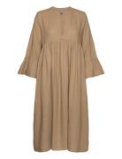 Cubrisa Long Dress Brown Culture
