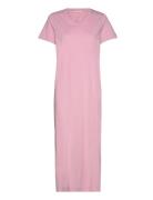 Rebekka Dress Gots Pink Basic Apparel