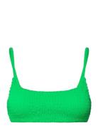 Pcbird Bikini Strap Smock Top Sww Green Pieces