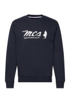 Mcs O-Neck Sweat Temple Men Navy MCS