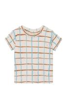 Sgjared Check Ss Tee Patterned Soft Gallery