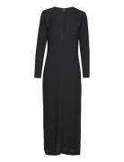 Long Split Dress Black Filippa K