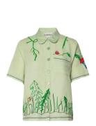 Aleta Shirt Green Helmstedt