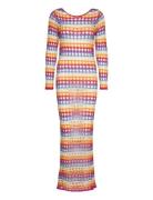 Multi-Coloured Crochet Dress Patterned Mango