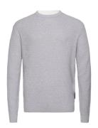 Structured Doublelayer Knit Grey Tom Tailor