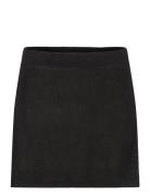 Knitted Miniskirt Black Mango