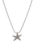 Star Pendant Necklace Silver Mango