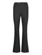 Slfeliana Mw Slim Flared Pant Noos Black Selected Femme