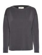 Ellemw Boxy Blouse Grey My Essential Wardrobe