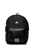 Adidas Classic Unisex Bos 3 Stripes Backpack Black Adidas Performance