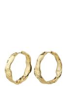 Julita Recycled Hoop Earrings Gold Pilgrim