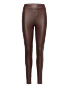 Onlcool Coated Legging Brown ONLY