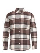 Jeremy Flannel Shirt Brown Les Deux