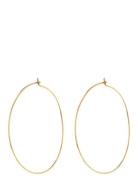 The Capri Wire Hoops-Gold Gold LUV AJ