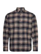Slhregowen-Flannel Shirt Ls Check Black Selected Homme