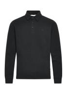 Sebastian Polo Sweat With Emb. Black Casual Friday