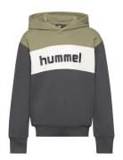 Hmlmorten Hoodie Green Hummel