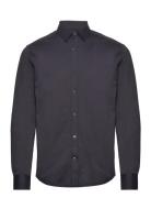 Onsemil Ls Stretch Shirt Navy ONLY & SONS